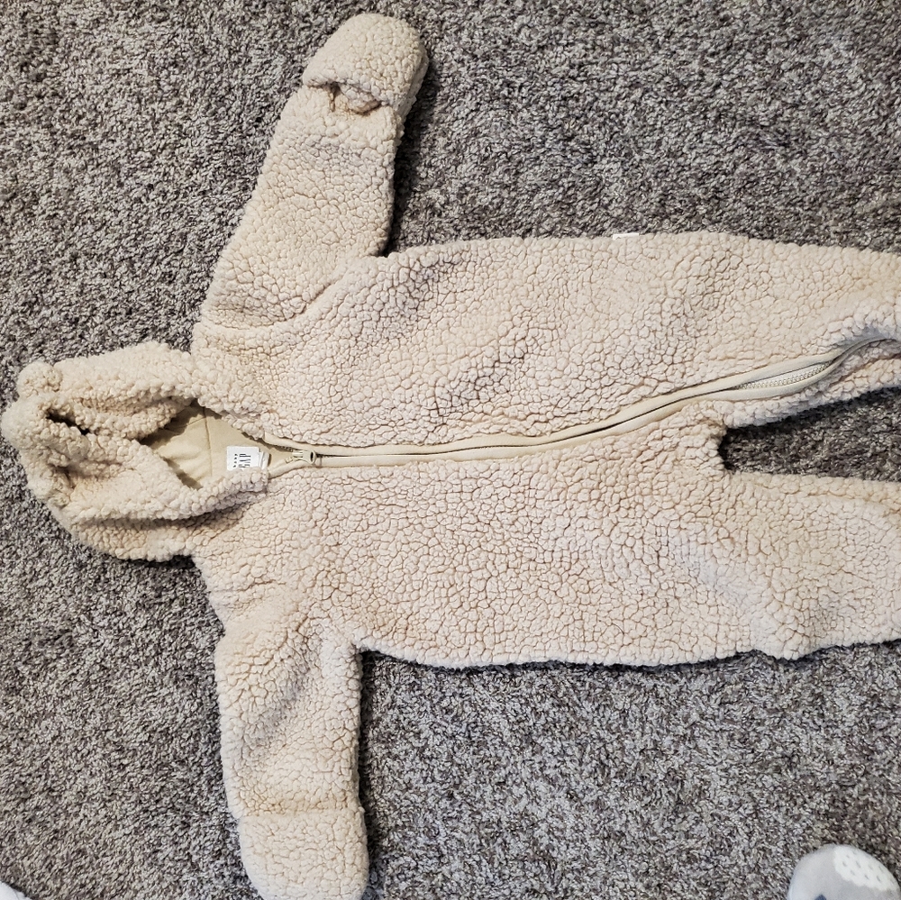 Baby Gap sherpa onesie